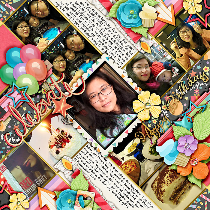Celebrate happy birthday