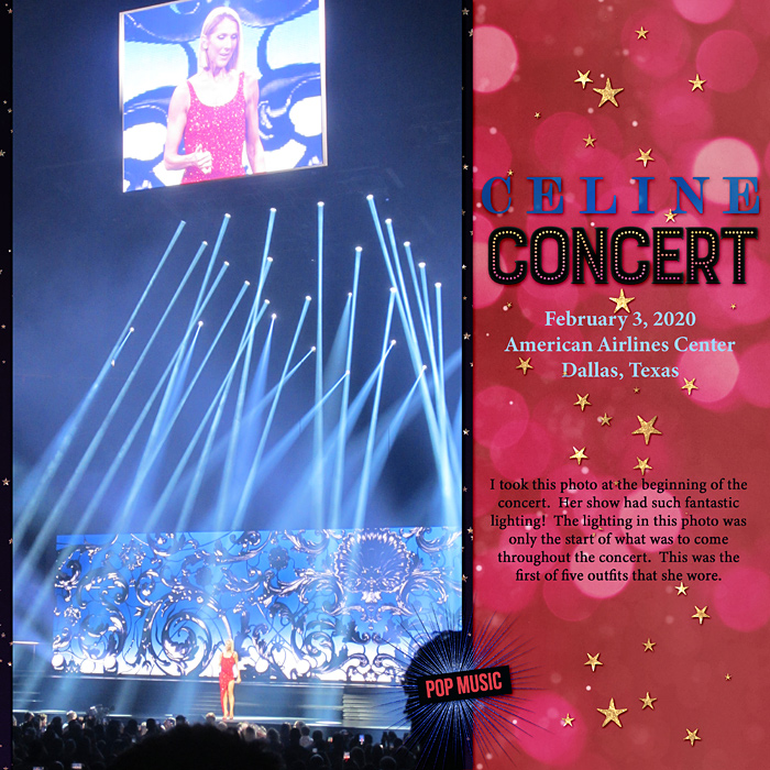 Celine Concert
