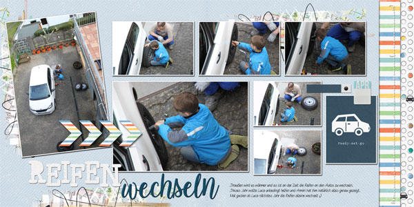 change tires