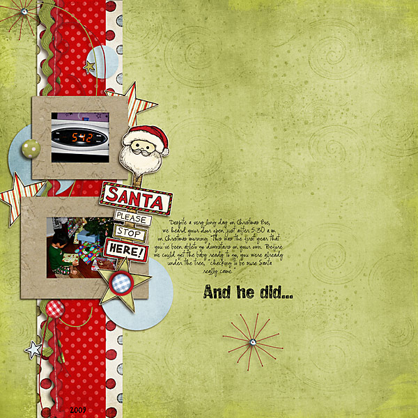 Checking on Santa