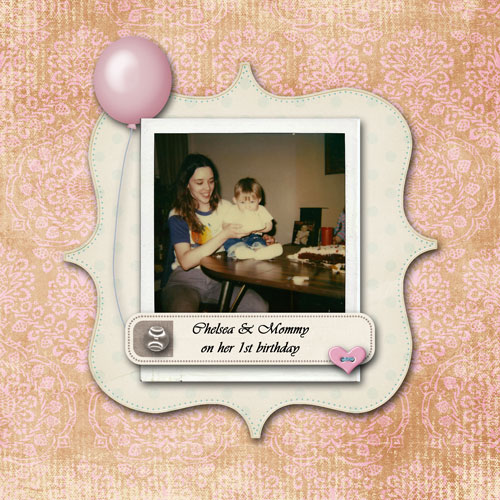 Chelsea's first birthday