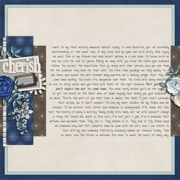 Cherish today