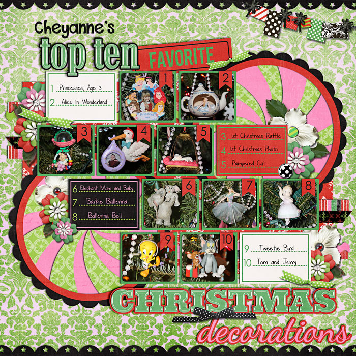 Cheyanne's Top 10 Decorations