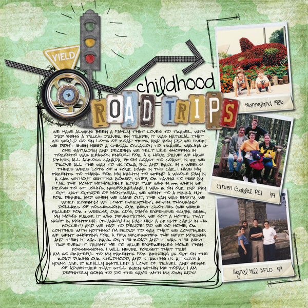 Childhood Road Trips