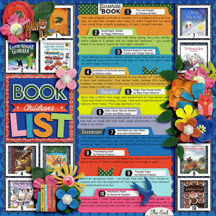 Children's Book List