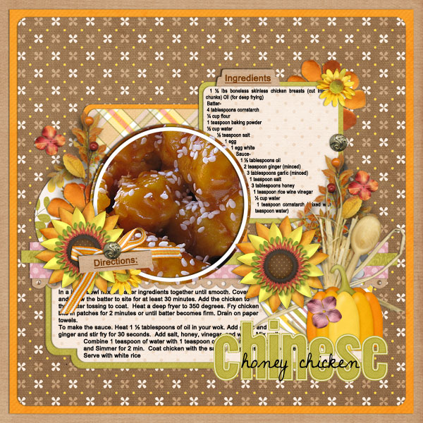 Chinese Honey Chicken