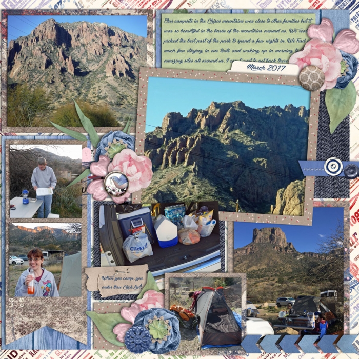 Chisos Camp March 2017