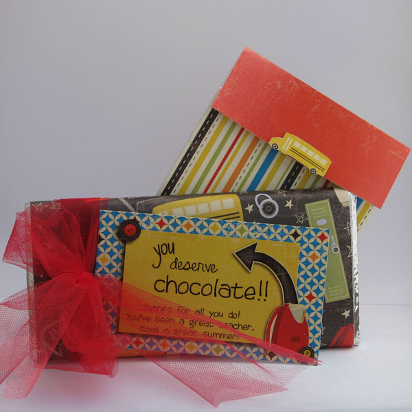 Chocolate & Gift Card Holder