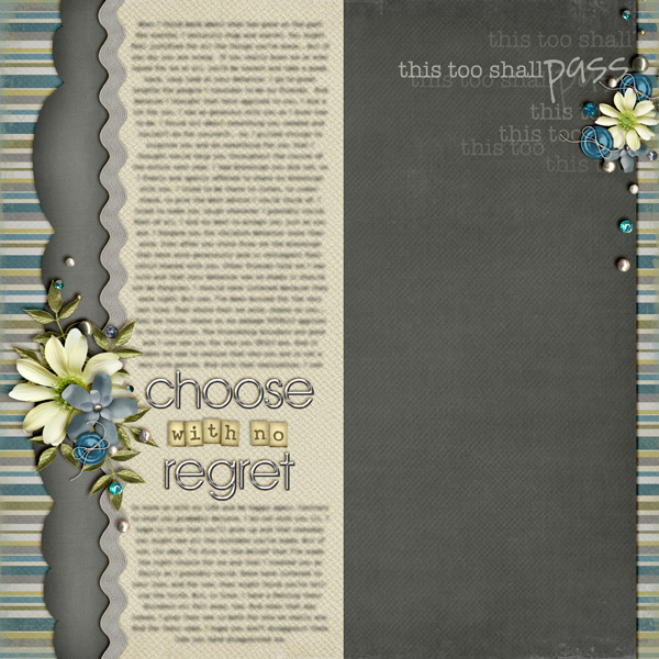 Choose with no Regret
