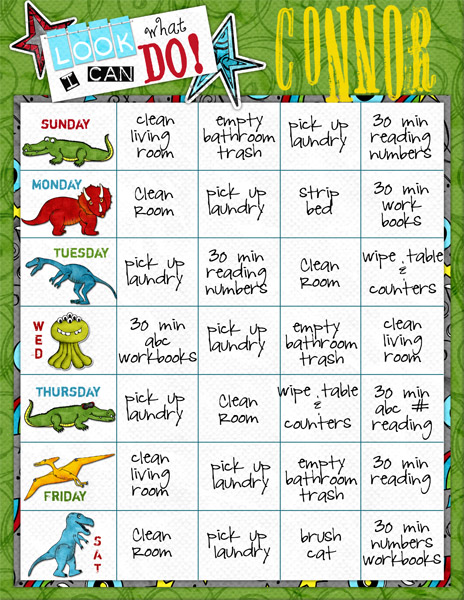 chore chart