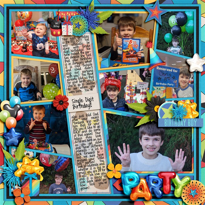 Chris - Single Digit Birthdays
