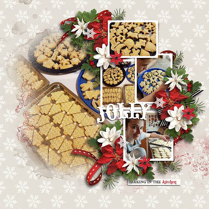 Christmas baking