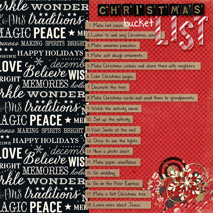 Christmas Bucket List