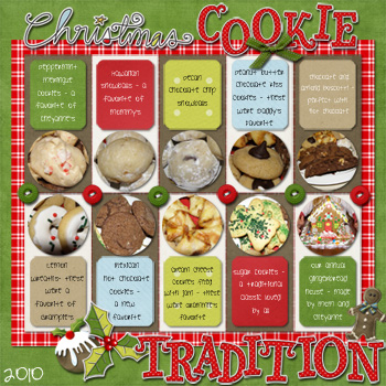 Christmas Cookie Tradition