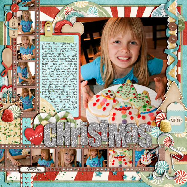 Christmas Cookies (left)