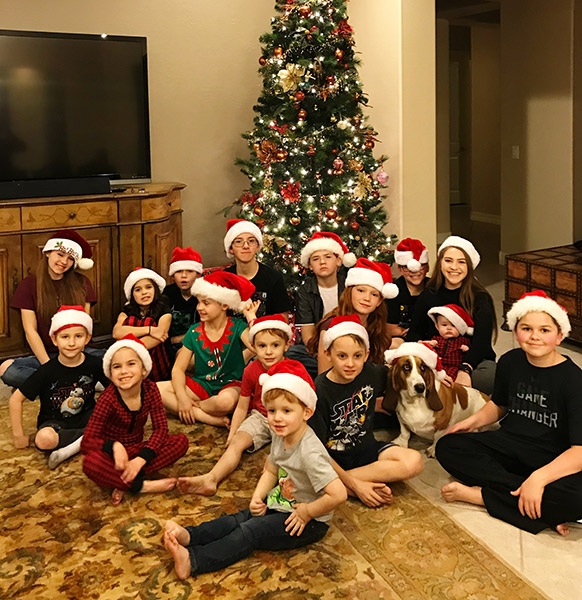 CHRISTMAS DAY 2017 - AT THE MILES'