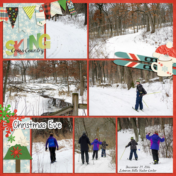 Christmas Eve Skiing, 2016