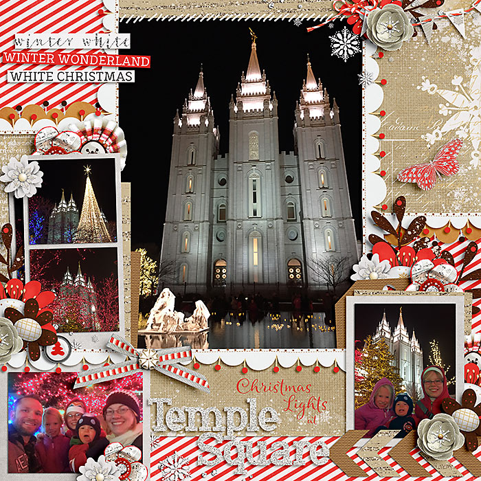 Christmas Lights at Temple Square