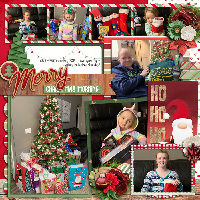 Christmas morning