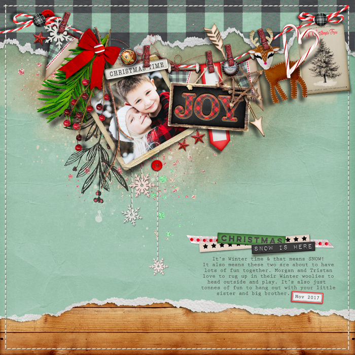 CHRISTMAS SNOW IS HERE