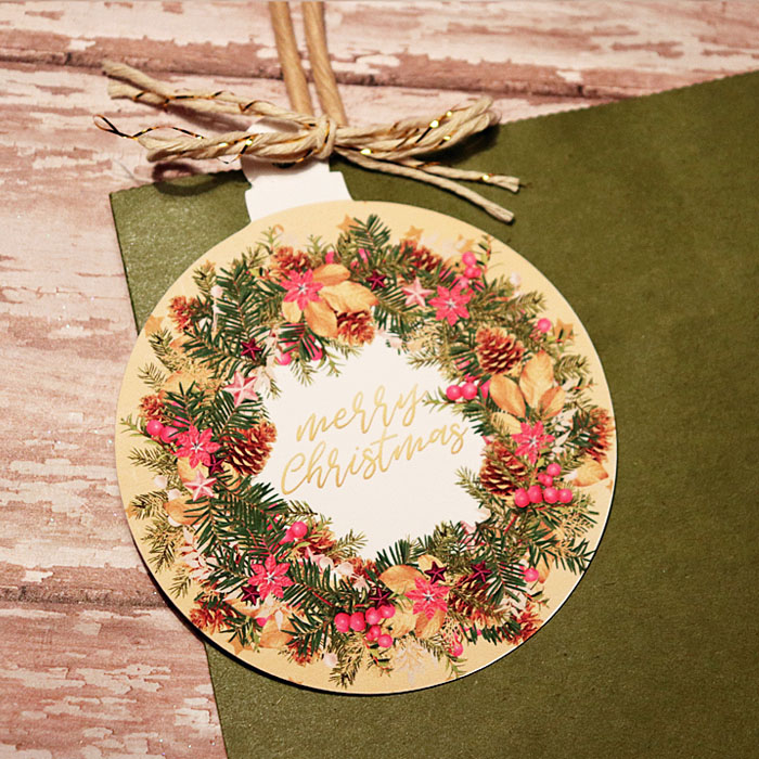 Christmas tag