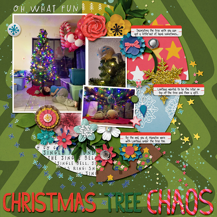 Christmas tree chaos