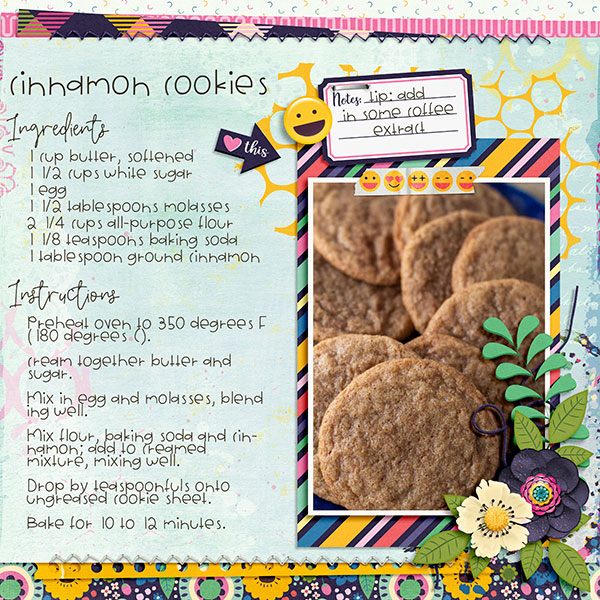 Cinnamon Cookies