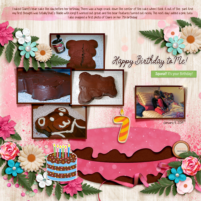 Claire Bear's Bear Cake