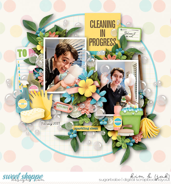 Cleaning in Progress