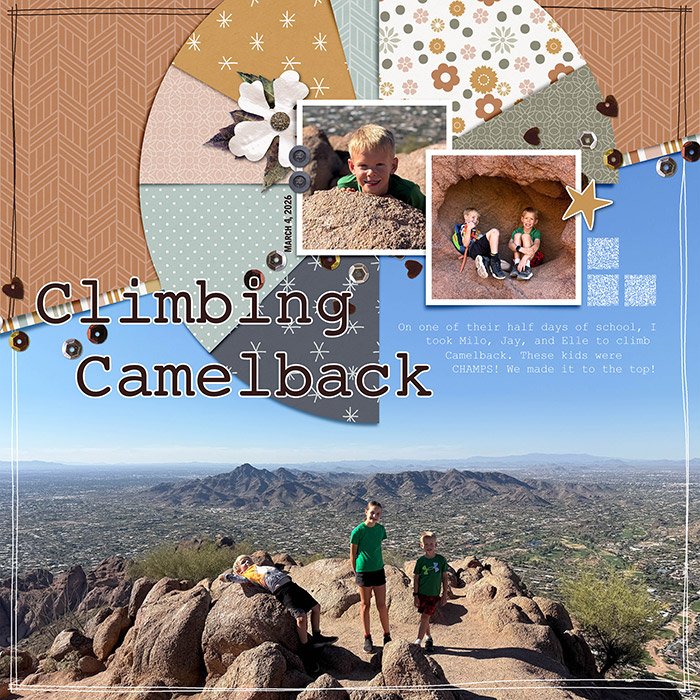 Climbing Camelback