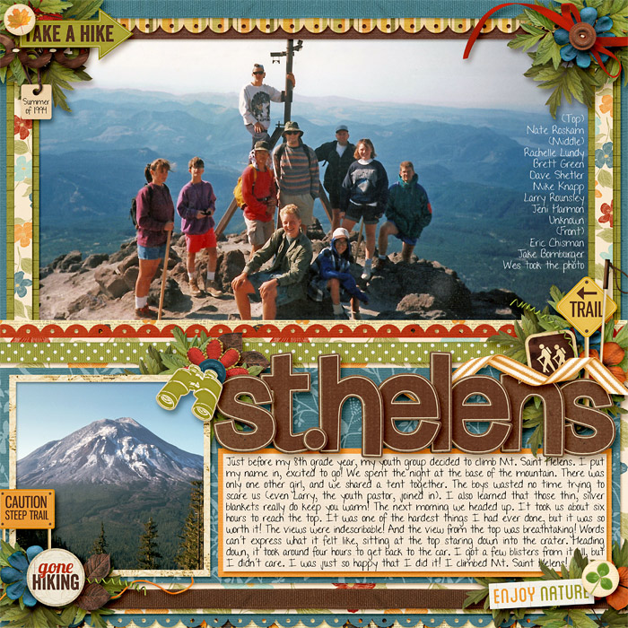 Climbing Mt. Saint Helens