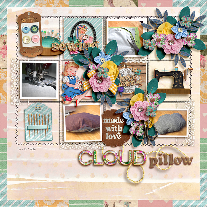 Cloud pillow