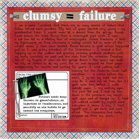 Clumsy = Failure