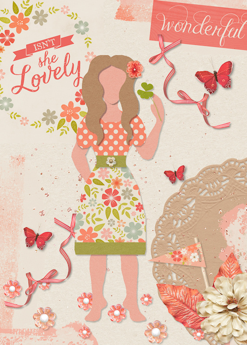 Collage Couture - Lovely