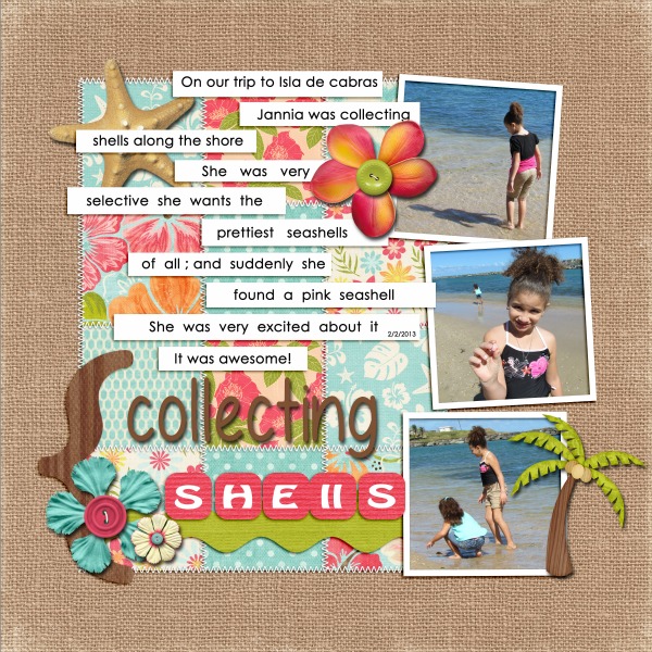 Collecting shells