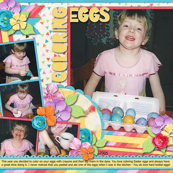 Coloring Eggs - Bingo O-5