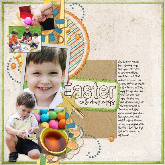 Coloring Eggs {Easter 2010}