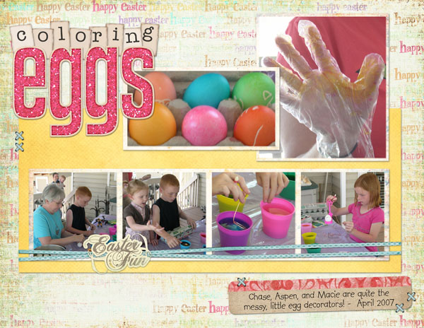 Coloring Eggs