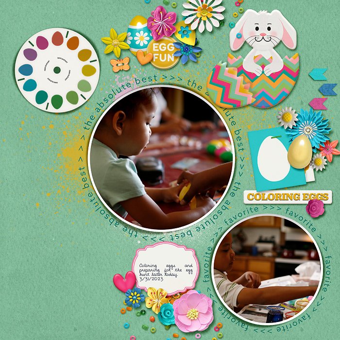 Coloring Eggs