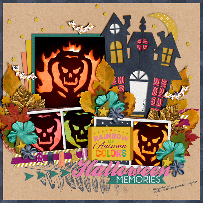 Coloured Pumpkins