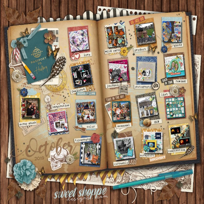Completed October Passport!