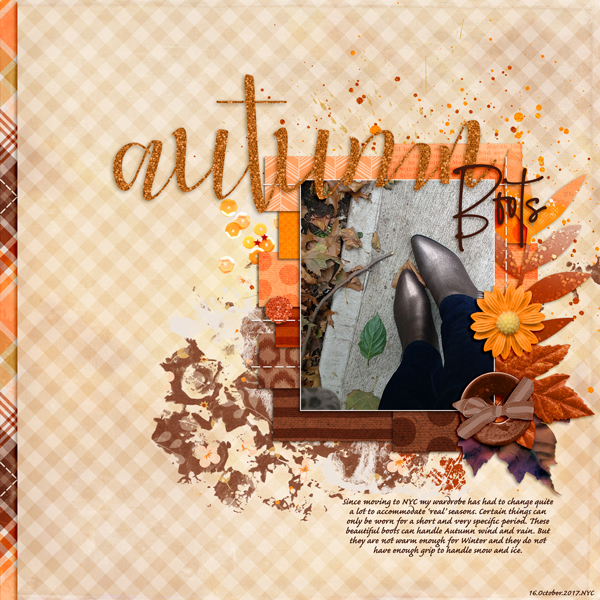 Composition: October 2020 - Autumn Boots
