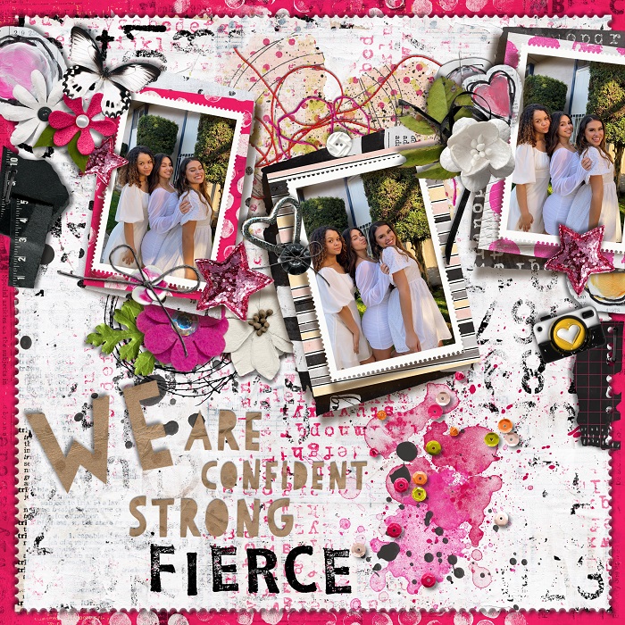 CONFIDENT, STRONG, FIERCE