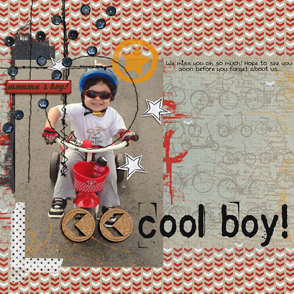 cool boy! - pinterest challenge #16