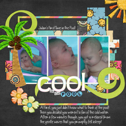 cool in th pool