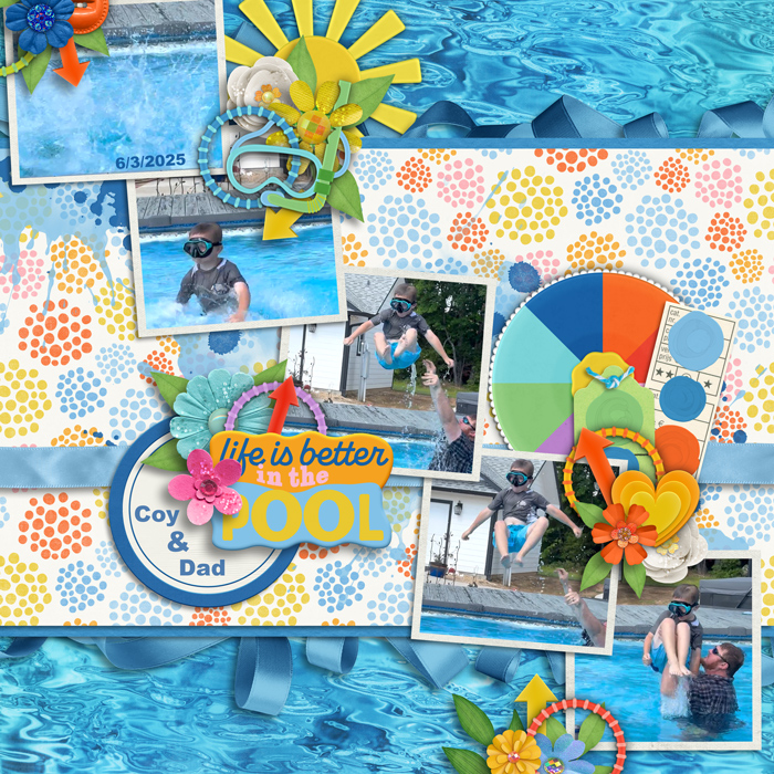 Cool in the Pool by Clever Monkey Graphics