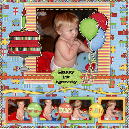 cooper 1st birthday