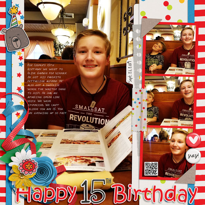 Cooper is 15