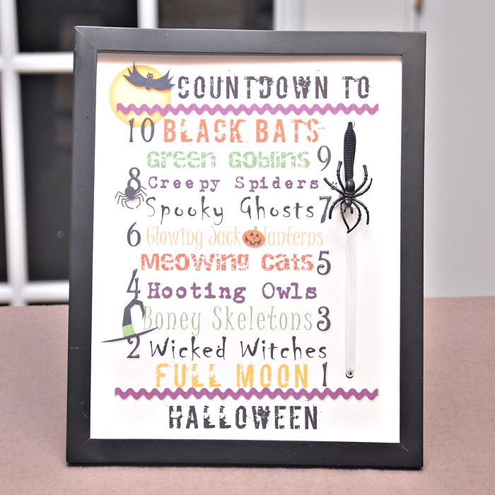 Countdown to Halloween