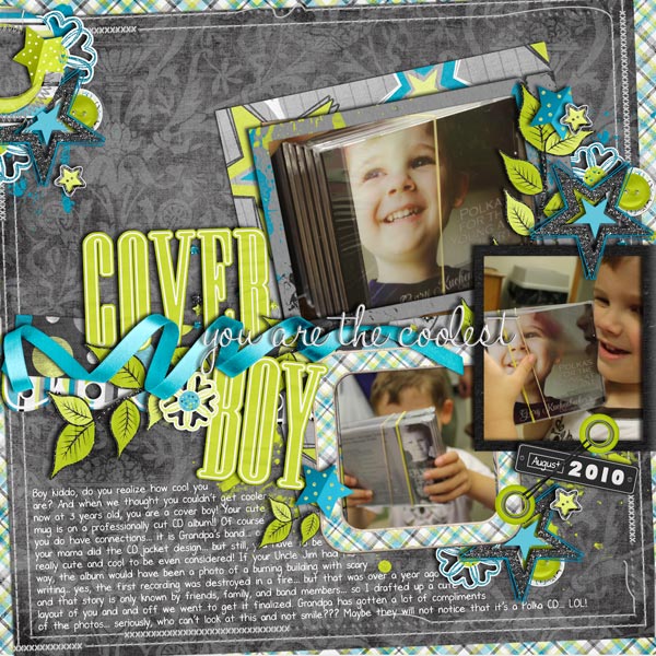 Cover boy coolness